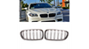 Grill sportowy podwójne żeberka Chrome & Black BMW 5 F10 F11 2010-2018