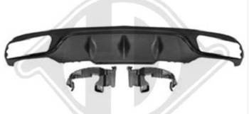 DYFUZOR MERCEDES W213 16-19 BLACK