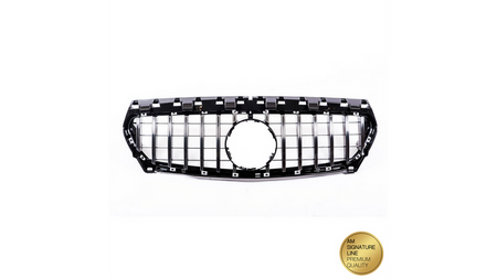 Grill sportowy GT Chrome & Black MERCEDES CLA C117, X117 przed liftem 2013-2016