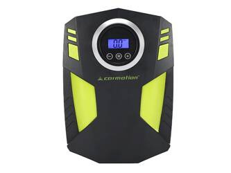 Kompresor powietrza DC 12V, 150 PSI, automatyczny z cyfrowym ciśnieniomierzem, 4 adaptery