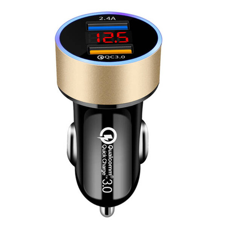 Ładowarka USB z voltomierzem