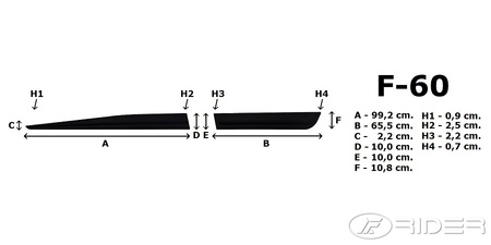 Toyota Yaris III FL 2016- listwy boczne
