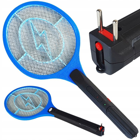 ELEKTRYCZNA PALETKA NA OWADY ŁAPKA PACKA NA KOMARY MUCHY