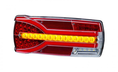 Lampa zespolona tylna HOR 87 - Carmen, diodowa 12/24 V, lewa (przewód 7x0,5 mm2, długość 1,5 m)