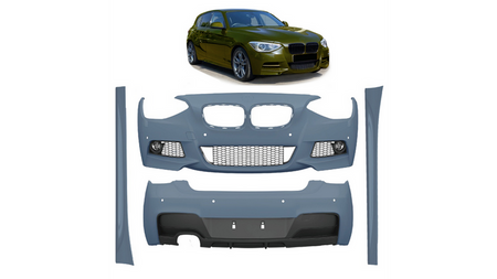 Zestaw dokładek zderzaków PDC SRA BMW 1 F20 przed liftem 2011-2015