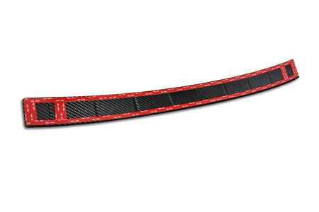 Nakładka na zderzak tylny Volkswagen Tiguan 3 (Carbon Fiber)