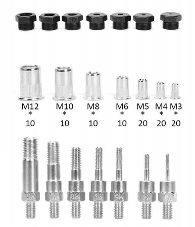 Nitownica ręczna do nitonakrętek 110el. KD10556