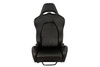Fotel sportowy DRAGO Skóra Black