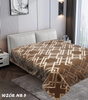 KOC AKRYLOWY TŁOCZONY 160 X 210 CM DOLCE FAR NIENTE W WALIZCE WZÓR GEOMETRYCZNY GRUBY MIĘKKI