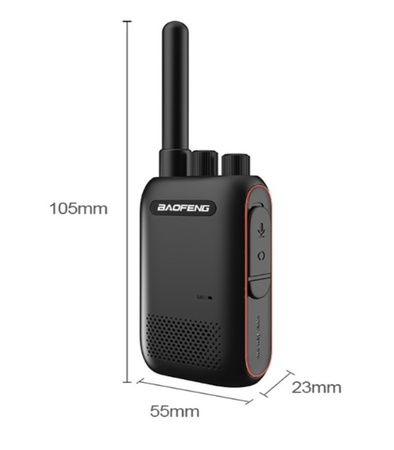 WALKIE TALKIE BF358 HT BAOFENG RADIOTELEFON