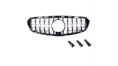 Grill sportowy GT Chrome & Black MERCEDES E-Class W212 S212 Facelift 2013-2016