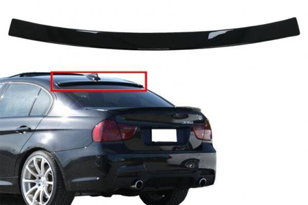 SPOILER DACHOWY BMW E90 04-10 GLOSSY BLACK