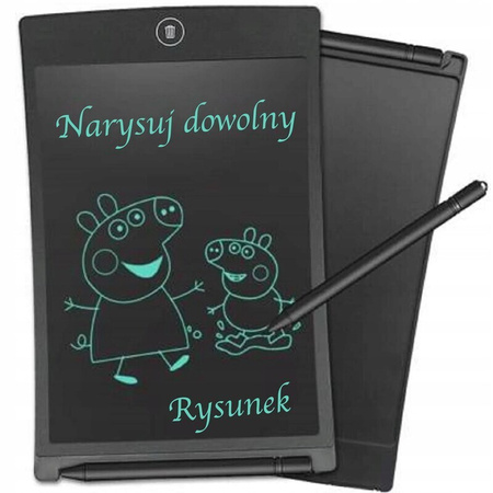 TABLET GRAFICZNY 7" LCD DO RYSOWANIA ZNIKOPIS DLA DZIECI RYSIK