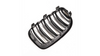 Grill sportowy podwójne żeberka Gloss Black  BMW 1 (E81, E87) Hatchback 1 (E88) Cabrio 1 (E82) Coupe Facelift 2007-2011