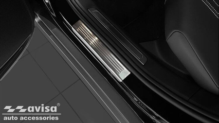 Nakładki progowe do Volkswagen Passat B8 (Stal)