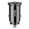 Ładowarka samochodowa Baseus Circular PD QC4.0+ 5A 30W (czarna)
