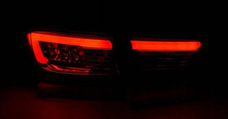Lampy diodowe renault clio iv 13- red white led
