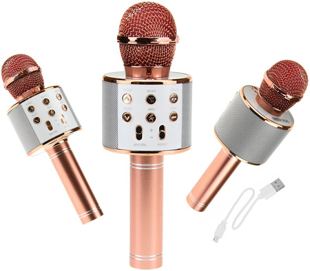 MIKROFON BEZPRZEWODOWY KARAOKE BLUETOOTH + GŁOŚNIK