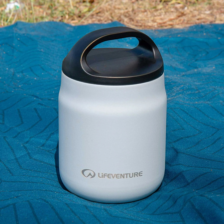 Termos na jedzenie Lifeventure 600 ml - Light Grey