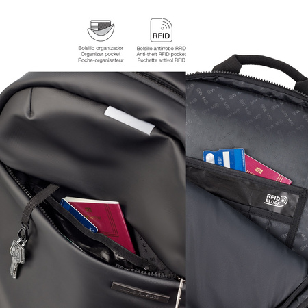 Plecak Back To Work Miquelrius - Czarny 22L