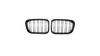 Grill sportowy podwójne żeberka Gloss Black  BMW 3 (E46) Sedan Compact Touring przed liftem 1998-2001