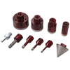 OTWORNICE DIAMENTOWE FREZ STOŻKOWY KD12642