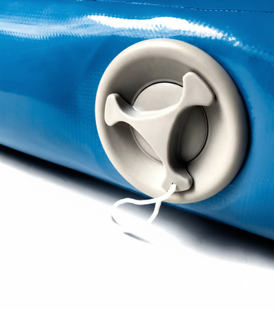 AIRTRACK 3 M NIEBIESKI ŚCIEŻKA AKROBATYCZNA MATA GIMNASTYCZNA MATERAC DMUCHANY MOCNY POMPKA TORBA DO ĆWICZEŃ ZABAWY DLA DZIECI DOROSŁYCH