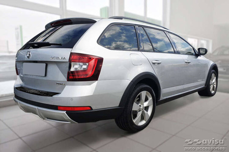 Nakładka na zderzak tylny Skoda Octavia 3 Scout