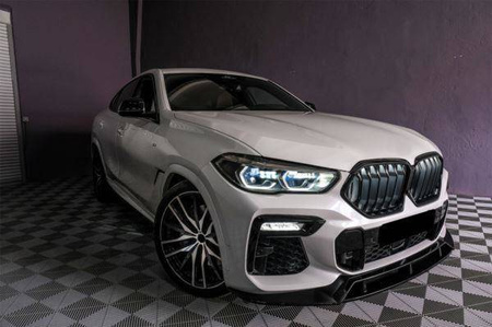 SPOILER ZDERZAKA PRZEDNIE BMW X6 G06 19- GLOSSY B