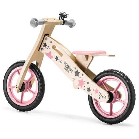 ROWEREK BIEGOWY 12' DLA DZIECKA ROWER DREWNIANY Z TORBĄ KOŁA EVA