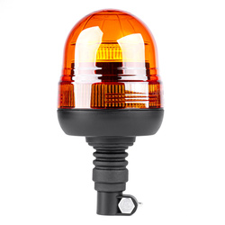 Lampa ostrzegawcza błyskowa kogut 39 LED flex R65 R10 12V 24V WAR09P AMIO-01501