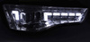 Reflektory lampy przednie led chrom Audi A5 11-16