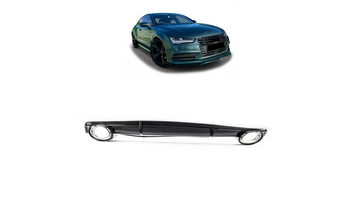 Tylny dyfuzor AUDI A7 Facelift 2015-2017
