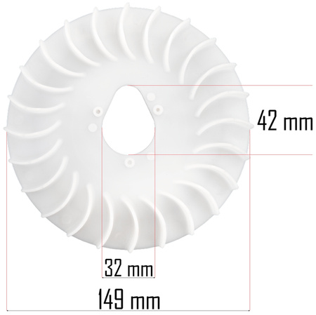 Wentylator do kosiarki PM-KSS-6S-WEN