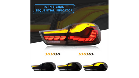 Zestaw Lamp Tylnych Dynamic LED Smoke BMW 4 F32 F82 4 F33 F83 2013-obecnie