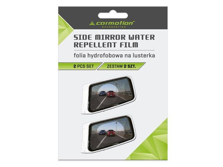 Folia hydrofobowa na lusterka, owalna, 100 x 150 mm, 2 szt.