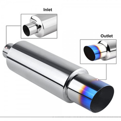 Tłumik końcowy przelotowy smoke tip 51mm