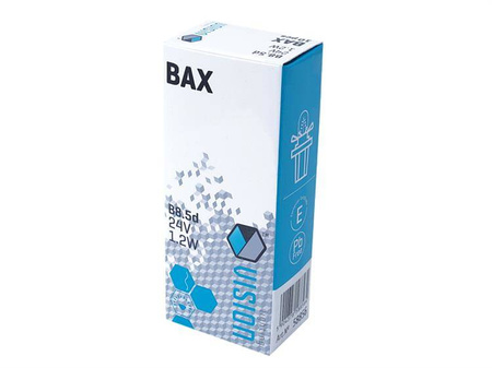 Żarówka VISION BAX 24V 1.2W B8.5d