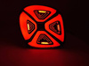 Lampy diodowe do Smart Fortwo III 14-19 smoke