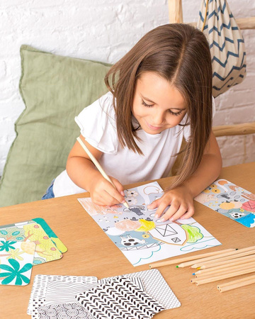 Zestaw artystyczny Apli Kids - Tekstury