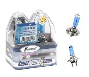 Zarówki H7 farenheit xenon effect
