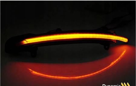 Dynamiczne migacze lusterek audi q5 q7 smoke led