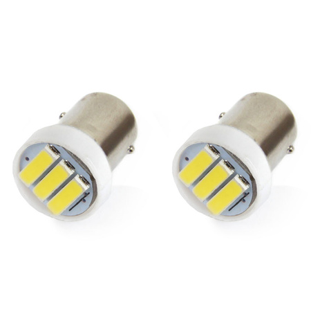 Żarówki LED STANDARD T4W BA9s 3xSMD 7020 12V AMIO-01097