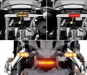 Lampa LED 12V tylna motocykla