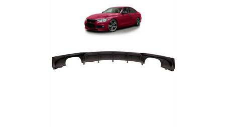 Tylny dyfuzor Matt Black BMW 3 F30 F31 2011-2018