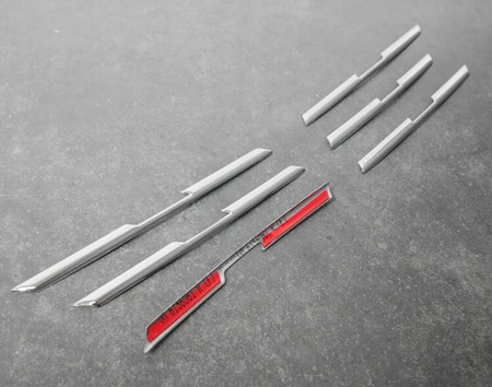 Listwy wokół szyb bocznych VW Passat B8 14+ SEDAN