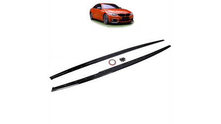 Dokładki progów Gloss Black BMW 4 F32 F33 F36 2013-obecnie