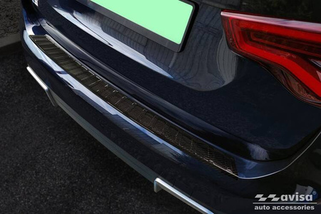 Nakładka na zderzak tylny do BMW iX3 G08 (Carbon Fiber)