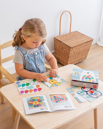 Zestaw z naklejkami Apli Kids - Miś