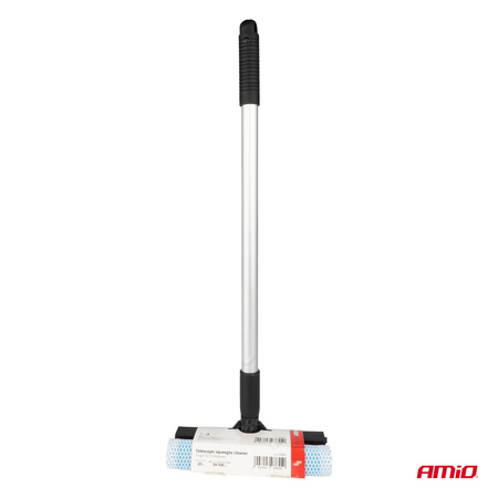 Myjka do szyb okien luster + ściągaczka do wody teleskopowa aluminiowa 59/100 cm AMIO-03855